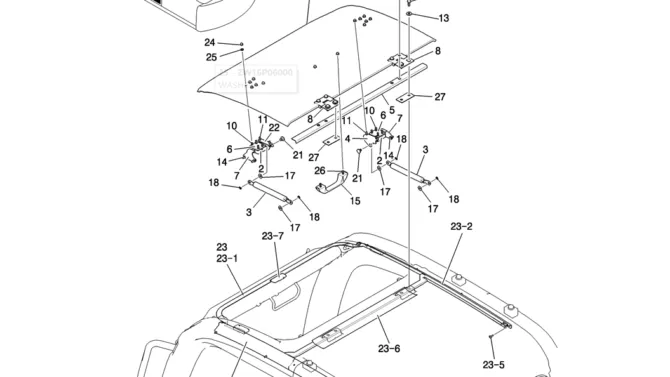 188-01-1 WINDOW ASSY, ROOF-Kobelco SK200-8 SK210LC-8 SK210D-8 Excavator Parts Number Electronic Catalog EPC Manuals