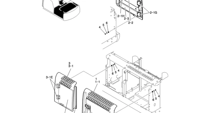 244-01-1 GUARD INSTAL-Kobelco SK200-8 SK210LC-8 SK210D-8 Excavator Parts Number Electronic Catalog EPC Manuals