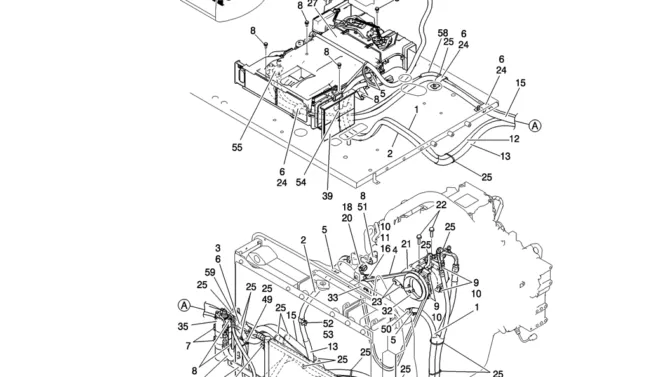 283-01-1 CONDITIONER ASSY, AIR-Kobelco SK200-8 SK210LC-8 SK210D-8 Excavator Parts Number Electronic Catalog EPC Manuals