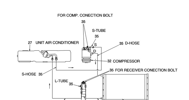 283-01-2 CONDITIONER ASSY, AIR-Kobelco SK200-8 SK210LC-8 SK210D-8 Excavator Parts Number Electronic Catalog EPC Manuals