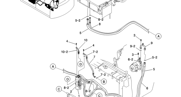 292-01-1 DRIER ASSY, AIR-Kobelco SK200-8 SK210LC-8 SK210D-8 Excavator Parts Number Electronic Catalog EPC Manuals