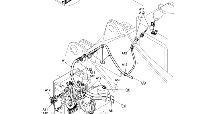 310-01-1 HARNESS ASSY, UPP-Kobelco SK200-8 SK210LC-8 SK210D-8 Excavator Parts Number Electronic Catalog EPC Manuals