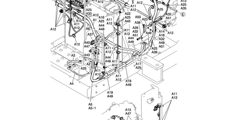 310-01-2 HARNESS ASSY, UPP-Kobelco SK200-8 SK210LC-8 SK210D-8 Excavator Parts Number Electronic Catalog EPC Manuals