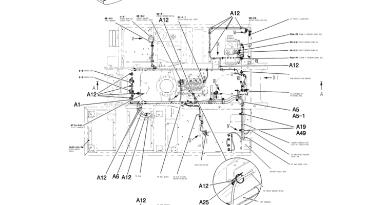 310-01A-1 HARNESS ASSY, UPP-Kobelco SK200-8 SK210LC-8 SK210D-8 Excavator Parts Number Electronic Catalog EPC Manuals