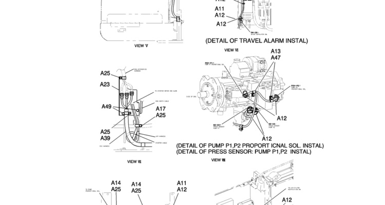 310-01A-3 HARNESS ASSY, UPP-Kobelco SK200-8 SK210LC-8 SK210D-8 Excavator Parts Number Electronic Catalog EPC Manuals