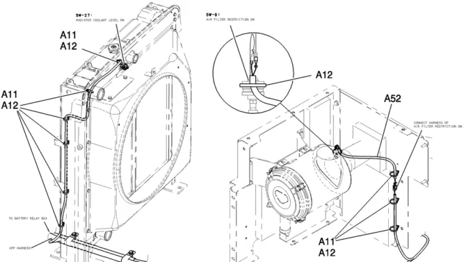 310-01A-6 HARNESS ASSY, UPP-Kobelco SK200-8 SK210LC-8 SK210D-8 Excavator Parts Number Electronic Catalog EPC Manuals