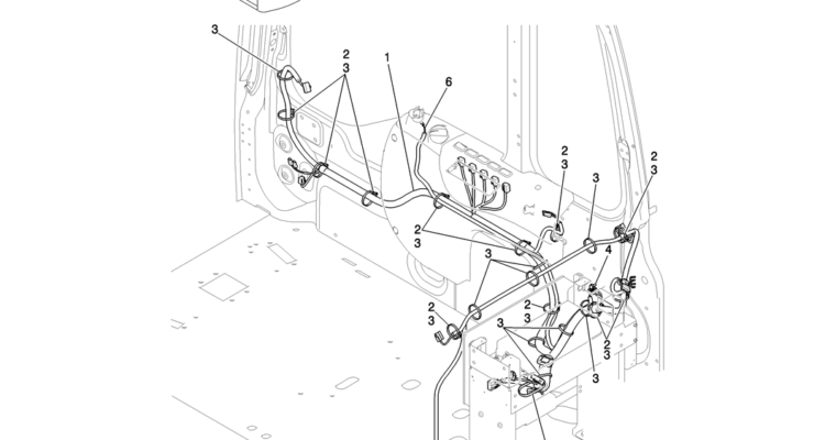 315-01-1 HARNESS ASSY, CAB-Kobelco SK200-8 SK210LC-8 SK210D-8 Excavator Parts Number Electronic Catalog EPC Manuals
