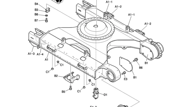 330-01A-1 LOW GROUP-Kobelco SK200-8 SK210LC-8 SK210D-8 Excavator Parts Number Electronic Catalog EPC Manuals