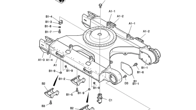 330-02-1 LOW GROUP (HD)-Kobelco SK200-8 SK210LC-8 SK210D-8 Excavator Parts Number Electronic Catalog EPC Manuals