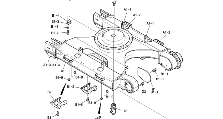 330-02-1 LOW GROUP (HD)-Kobelco SK200-8 SK210LC-8 SK210D-8 Excavator Parts Number Electronic Catalog EPC Manuals