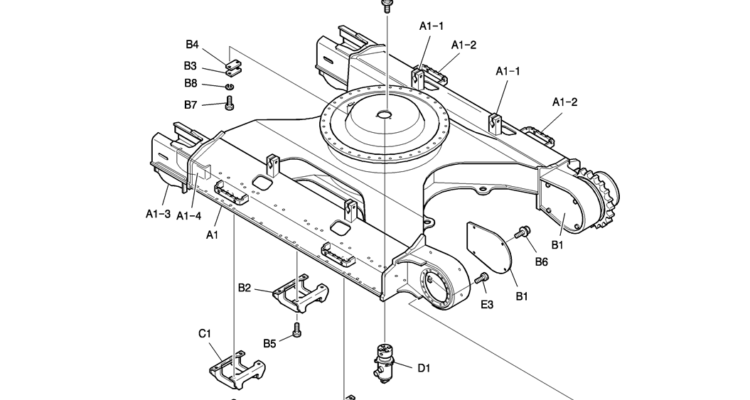 330-02A-1 LOW GROUP (HD)-Kobelco SK200-8 SK210LC-8 SK210D-8 Excavator Parts Number Electronic Catalog EPC Manuals