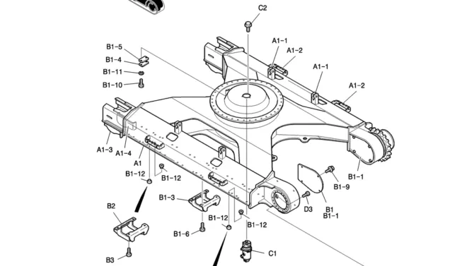 336-02-1 LOW GROUP (HD)-Kobelco SK200-8 SK210LC-8 SK210D-8 Excavator Parts Number Electronic Catalog EPC Manuals