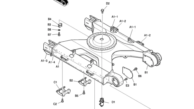 336-02A-1 LOW GROUP (HD)-Kobelco SK200-8 SK210LC-8 SK210D-8 Excavator Parts Number Electronic Catalog EPC Manuals