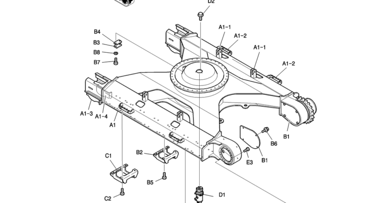 336-02A-1 LOW GROUP (HD)-Kobelco SK200-8 SK210LC-8 SK210D-8 Excavator Parts Number Electronic Catalog EPC Manuals
