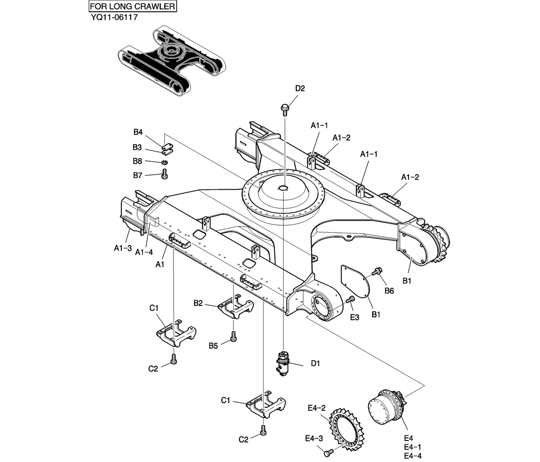 336-02A-1 LOW GROUP (HD)-Kobelco SK200-8 SK210LC-8 SK210D-8 Excavator Parts Number Electronic Catalog EPC Manuals