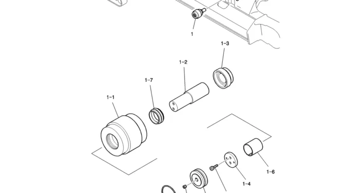374-01-1 ROLLER ASSY, UPP-Kobelco SK200-8 SK210LC-8 SK210D-8 Excavator Parts Number Electronic Catalog EPC Manuals