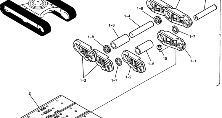 383-01-1 SHOE ASSY-Kobelco SK200-8 SK210LC-8 SK210D-8 Excavator Parts Number Electronic Catalog EPC Manuals