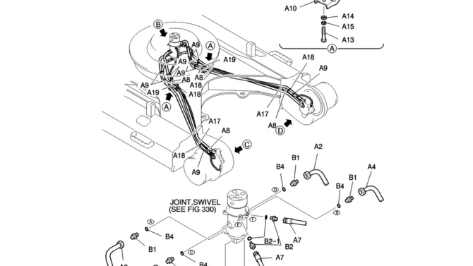 400-01-2 HYD LINES, LOW-Kobelco SK200-8 SK210LC-8 SK210D-8 Excavator Parts Number Electronic Catalog EPC Manuals
