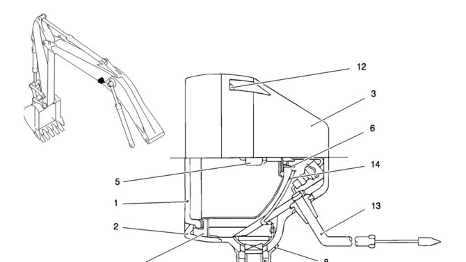 572-01-1 LIGHT ASSY-Kobelco SK200-8 SK210LC-8 SK210D-8 Excavator Parts Number Electronic Catalog EPC Manuals