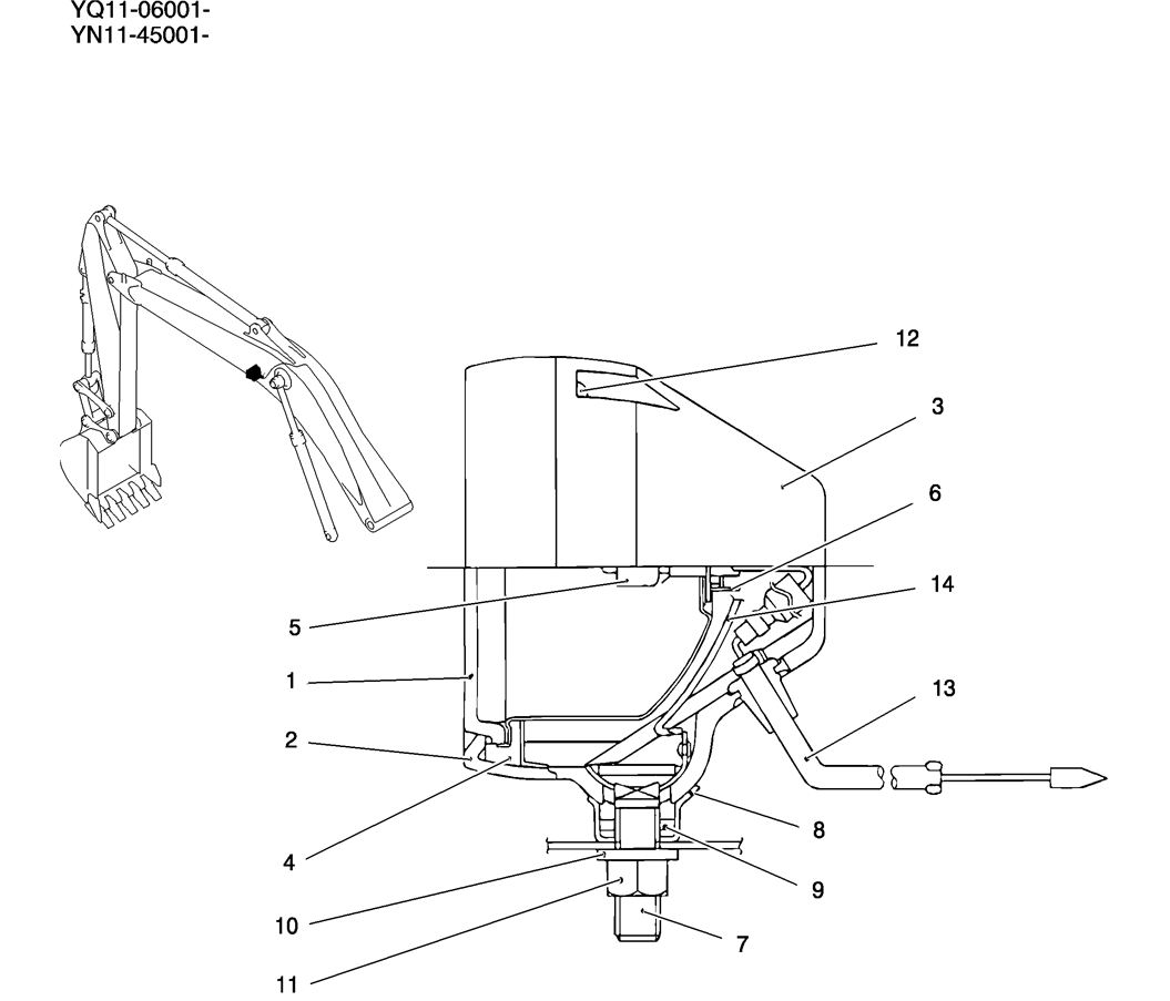 572-01-1 LIGHT ASSY-Kobelco SK200-8 SK210LC-8 SK210D-8 Excavator Parts Number Electronic Catalog EPC Manuals