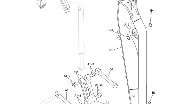 580-01-1 ARM GROUP, 2.94M-Kobelco SK200-8 SK210LC-8 SK210D-8 Excavator Parts Number Electronic Catalog EPC Manuals