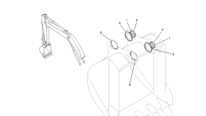 674-02-1 BUCKET ASSY, STD 0. 8M3-Kobelco SK200-8 SK210LC-8 SK210D-8 Excavator Parts Number Electronic Catalog EPC Manuals
