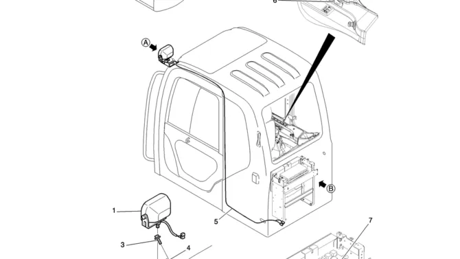 754-01-1 LIGHT INSTAL (LIGHT)-Kobelco SK200-8 SK210LC-8 SK210D-8 Excavator Parts Number Electronic Catalog EPC Manuals
