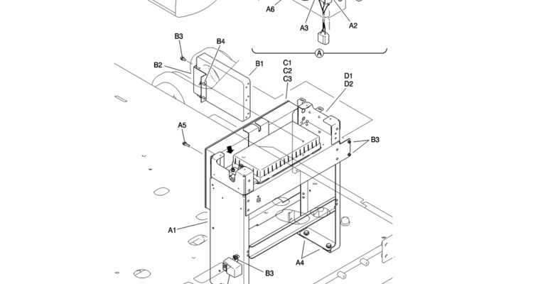 776-01-1 CONTROLLER INSTAL (LONG RANGE)-Kobelco SK200-8 SK210LC-8 SK210D-8 Excavator Parts Number Electronic Catalog EPC Manuals