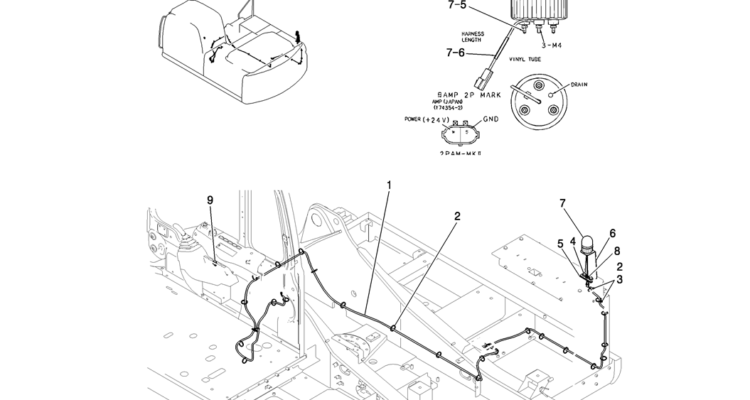779-02-1 HARNESS ASSY, UPP-Kobelco SK200-8 SK210LC-8 SK210D-8 Excavator Parts Number Electronic Catalog EPC Manuals