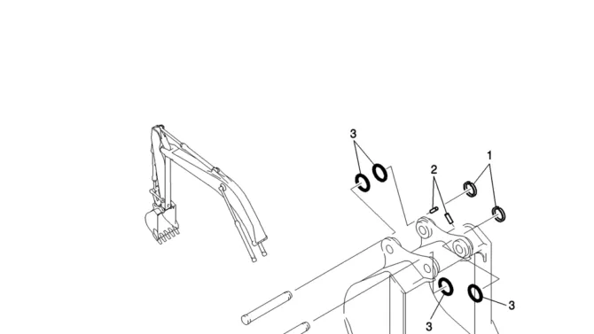 910-01-1 BUCKET INSTAL (LONG RANGE)-Kobelco SK200-8 SK210LC-8 SK210D-8 Excavator Parts Number Electronic Catalog EPC Manuals