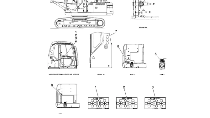 964-01-1 NAME PLATE INSTAL-Kobelco SK200-8 SK210LC-8 SK210D-8 Excavator Parts Number Electronic Catalog EPC Manuals