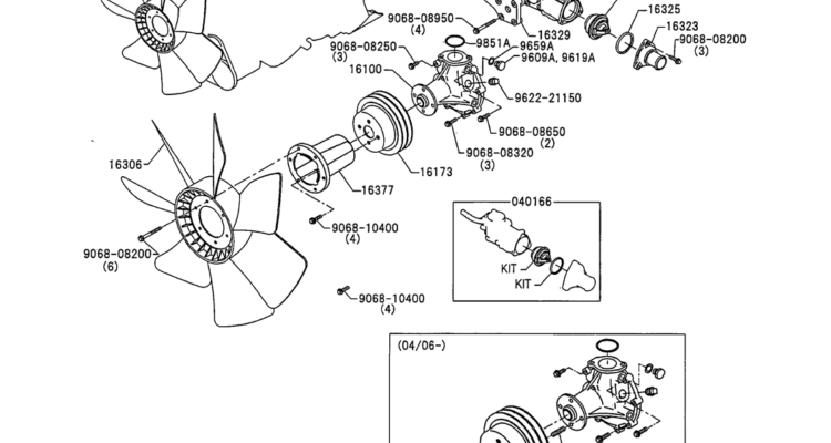 ENG-12-1 COOLING SYSTEM HINO J05E ENGINE-Kobelco SK200-8 SK210LC-8 SK210D-8 Excavator Parts Number Electronic Catalog EPC Manuals