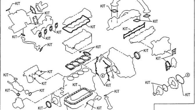 ENG-18-1 GASKET KIT (ENGINE OVERHAUL) HINO J05E-Kobelco SK200-8 SK210LC-8 SK210D-8 Excavator Parts Number Electronic Catalog EPC Manuals