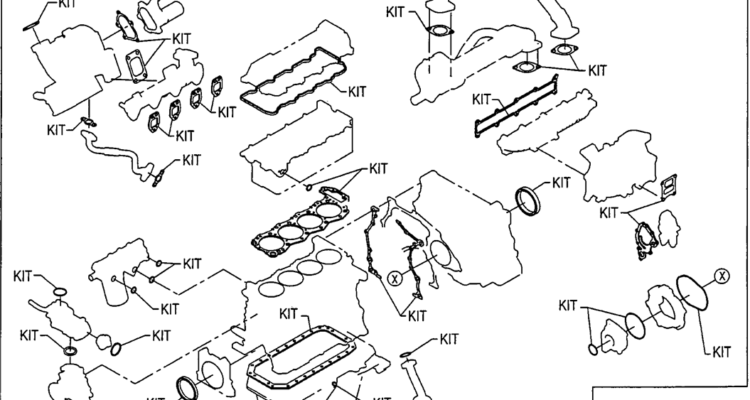 ENG-18-1 GASKET KIT (ENGINE OVERHAUL) HINO J05E-Kobelco SK200-8 SK210LC-8 SK210D-8 Excavator Parts Number Electronic Catalog EPC Manuals