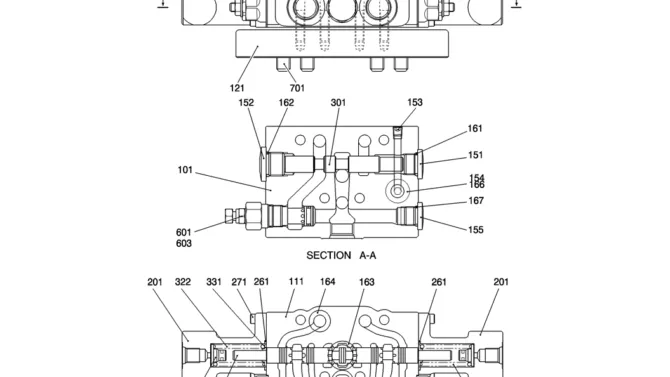 HC120-01-1 VALVE ASSY, CONTROL-Kobelco SK200-8 SK210LC-8 SK210D-8 Excavator Parts Number Electronic Catalog EPC Manuals