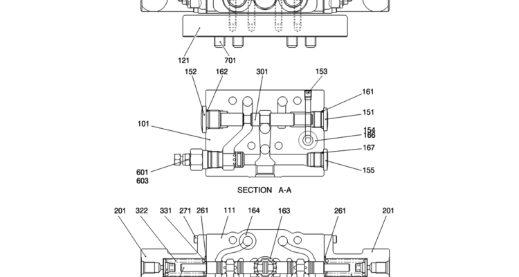 HC120-01-1 VALVE ASSY, CONTROL-Kobelco SK200-8 SK210LC-8 SK210D-8 Excavator Parts Number Electronic Catalog EPC Manuals