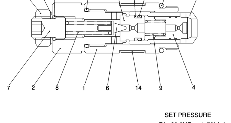 HC181 01 1 VALVE ASSY, RELIEF