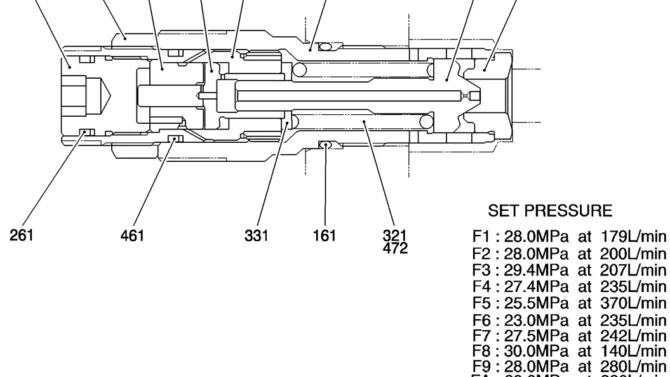 HC325-01-1 VALVE ASSY, RELIEF-Kobelco SK200-8 SK210LC-8 SK210D-8 Excavator Parts Number Electronic Catalog EPC Manuals