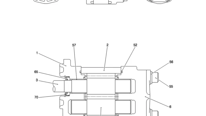 HC550-64-1 PUMP ASSY, GEAR-Kobelco SK200-8 SK210LC-8 SK210D-8 Excavator Parts Number Electronic Catalog EPC Manuals