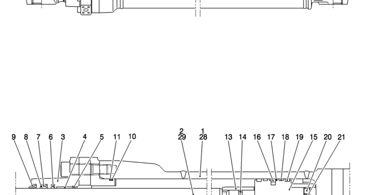 HC650-01-1 CYLINDER ASSY, ARM-REACTIONLESS-Kobelco SK200-8 SK210LC-8 SK210D-8 Excavator Parts Number Electronic Catalog EPC Manuals