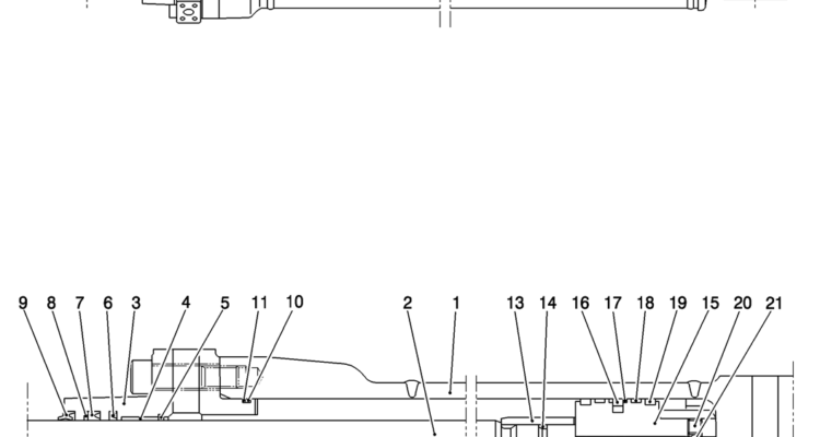 HC651-01-1 CYLINDER ASSY, ARM-Kobelco SK200-8 SK210LC-8 SK210D-8 Excavator Parts Number Electronic Catalog EPC Manuals