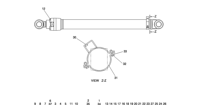 HC660-01-1 CYLINDER ASSY, ARM-Kobelco SK200-8 SK210LC-8 SK210D-8 Excavator Parts Number Electronic Catalog EPC Manuals
