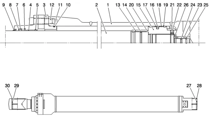 HC680-63-1 CYLINDER ASSY, ARM-Kobelco SK200-8 SK210LC-8 SK210D-8 Excavator Parts Number Electronic Catalog EPC Manuals