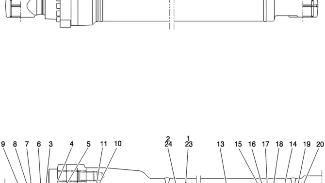 HC700-01-1 CYLINDER ASSY, BUCKET-Kobelco SK200-8 SK210LC-8 SK210D-8 Excavator Parts Number Electronic Catalog EPC Manuals