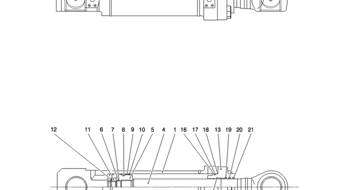 HC780-49-1 CYLINDER ASSY-Kobelco SK200-8 SK210LC-8 SK210D-8 Excavator Parts Number Electronic Catalog EPC Manuals