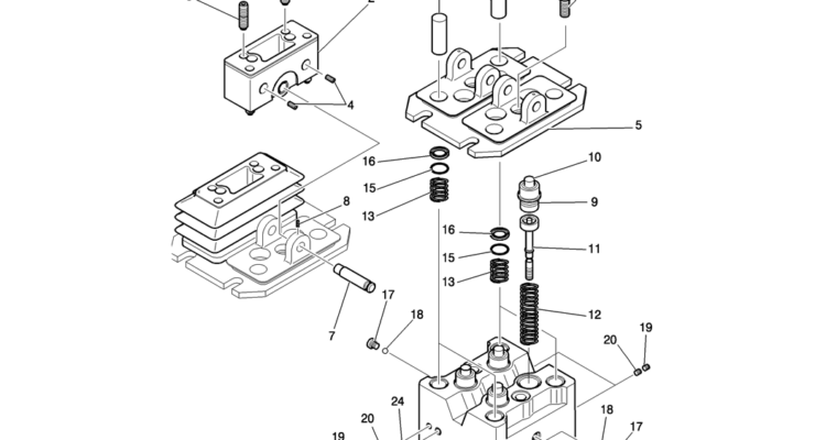 HC820-01-1 VALVE ASSY, PILOT (PROPELLING)-Kobelco SK200-8 SK210LC-8 SK210D-8 Excavator Parts Number Electronic Catalog EPC Manuals