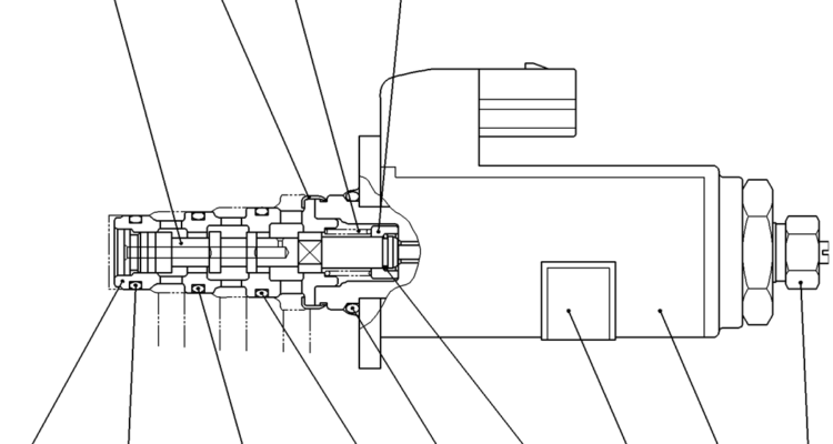 HC852 01 1 VALVE ASSY, SOLENOID