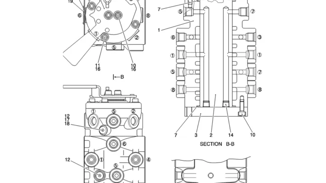 HC881-01-1 VALVE ASSY, SELECTOR-Kobelco SK200-8 SK210LC-8 SK210D-8 Excavator Parts Number Electronic Catalog EPC Manuals