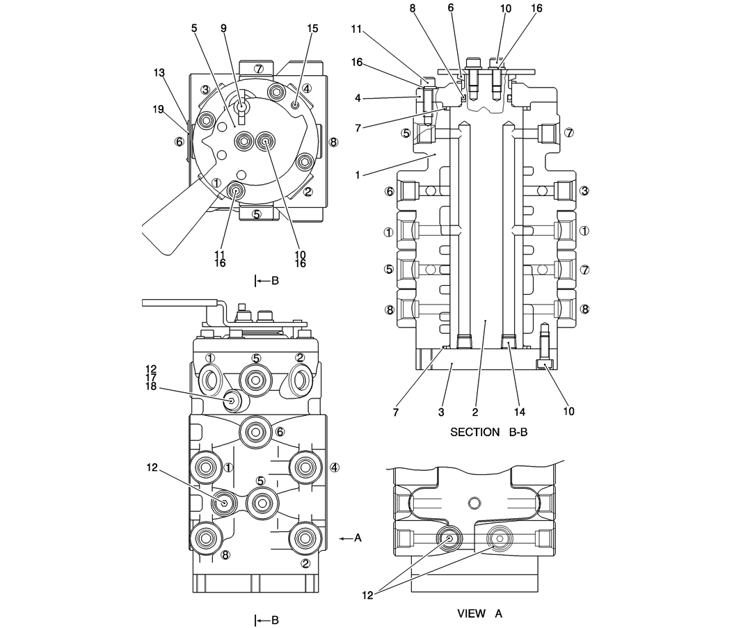 HC881-01-1 VALVE ASSY, SELECTOR-Kobelco SK200-8 SK210LC-8 SK210D-8 Excavator Parts Number Electronic Catalog EPC Manuals