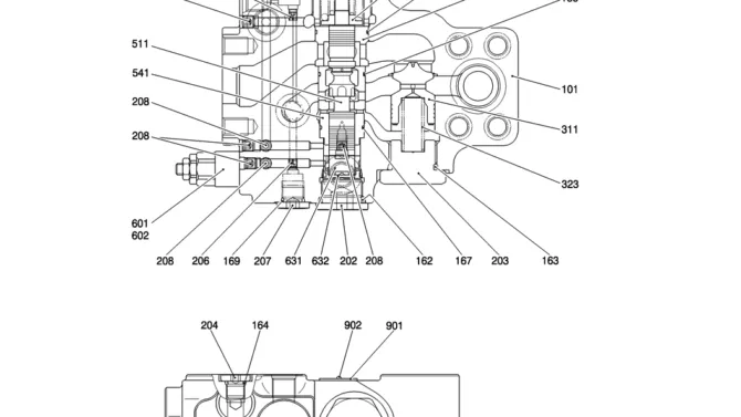 HC900-01-1 VALVE ASSY, HOLDING-Kobelco SK200-8 SK210LC-8 SK210D-8 Excavator Parts Number Electronic Catalog EPC Manuals